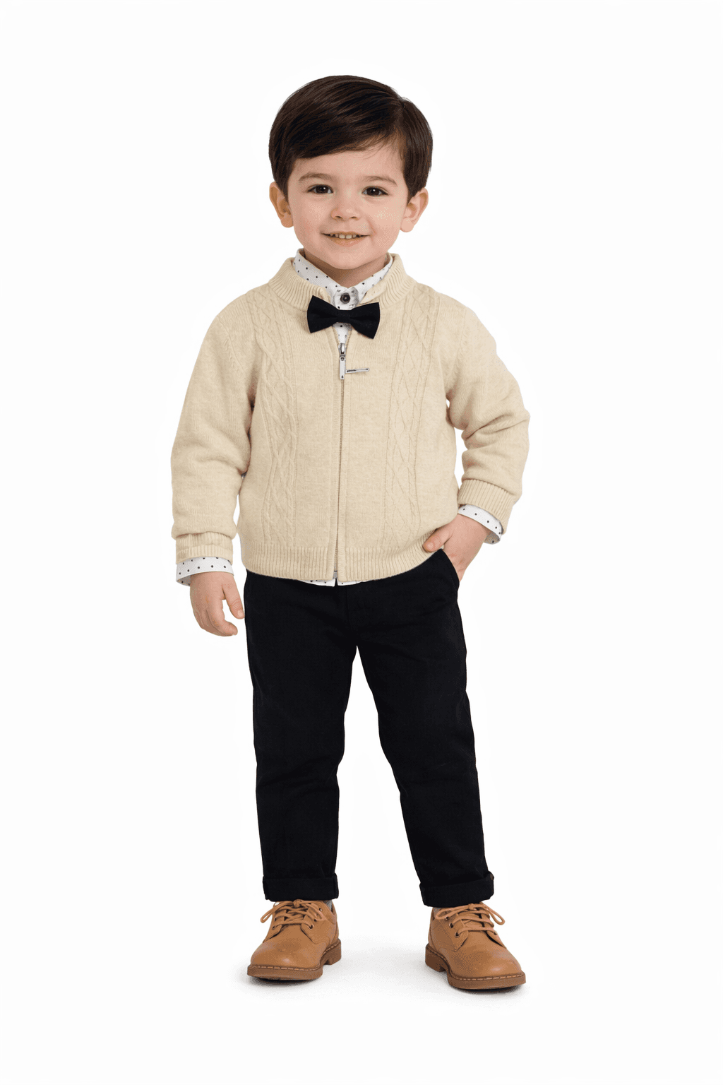 Ensemble garçon chic au style classique