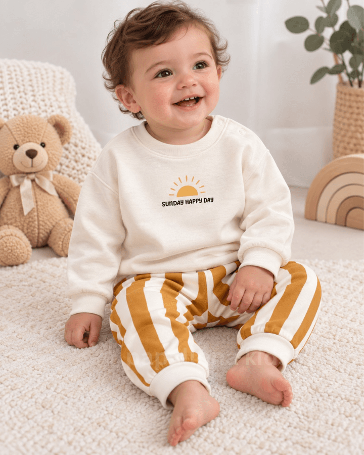 Ensemble 2 pièces motif soleil — 2