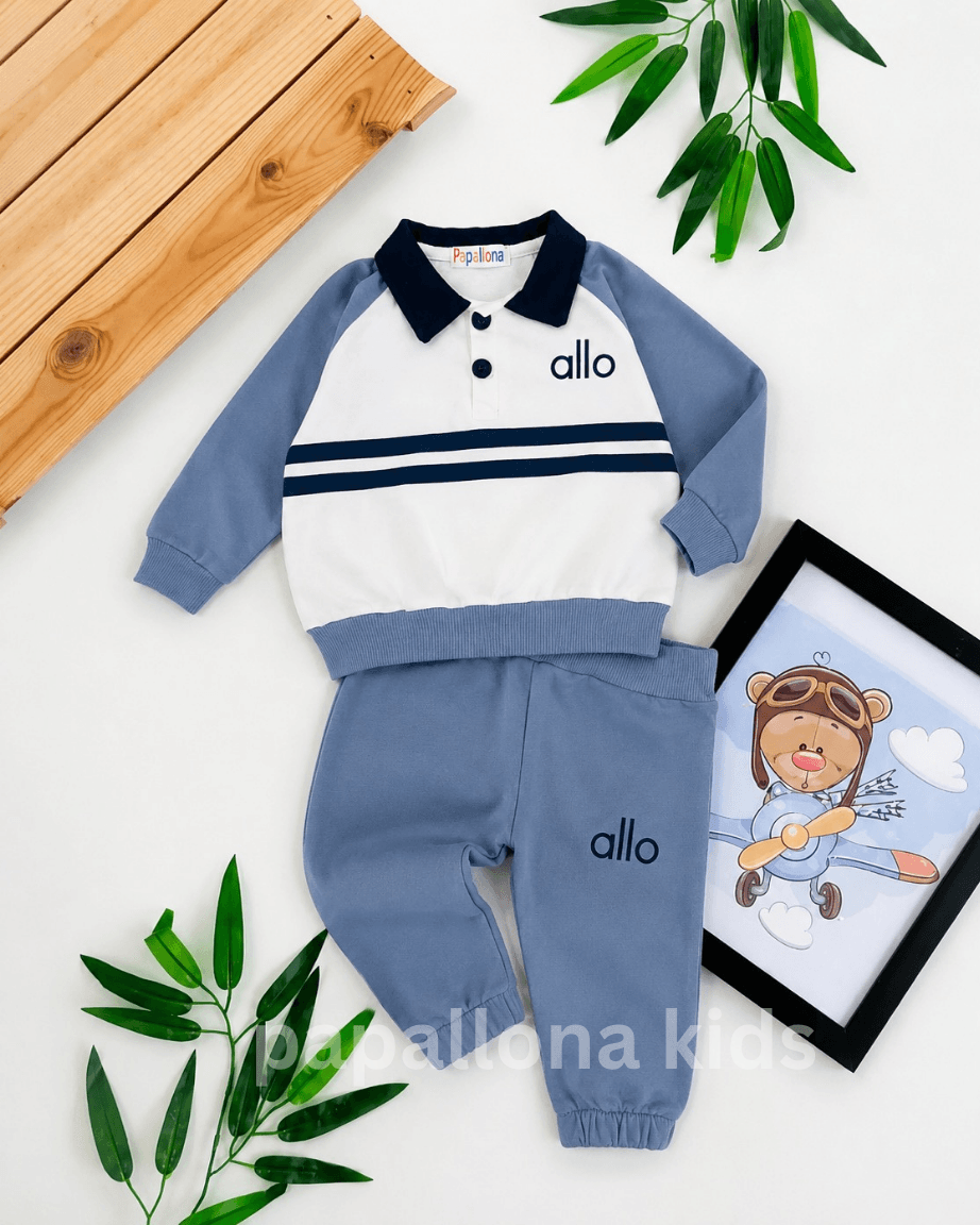 Ensemble 2 pièces ALLO avec polo et pantalon — 2