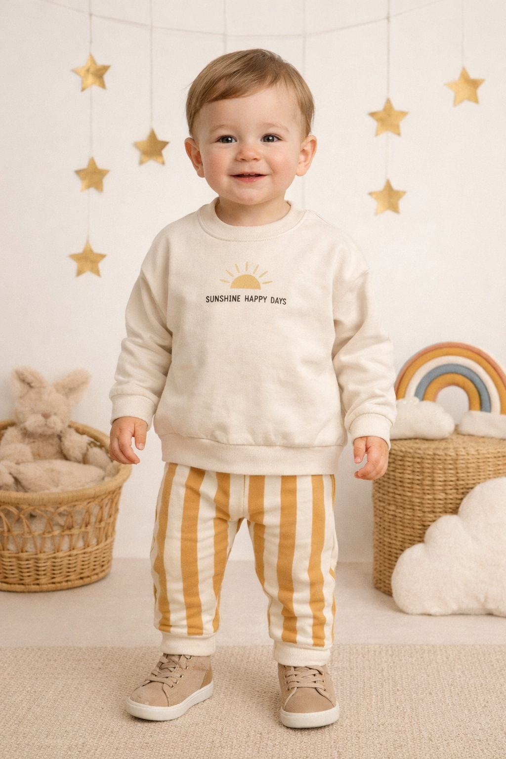 طقم أطفال كاجوال بخامة عالية الجودة