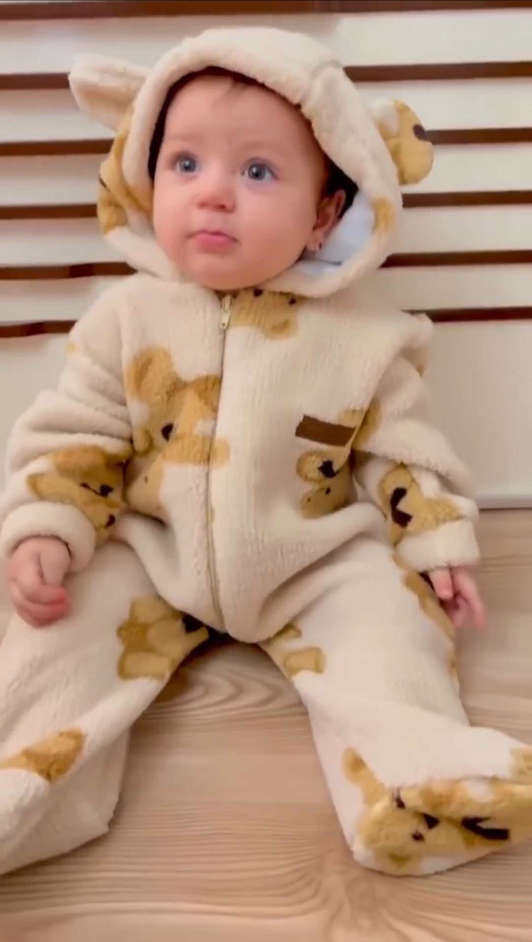 طقم دبدوب شتوي ناعم ودافئ للأولاد والبنات 👶✨