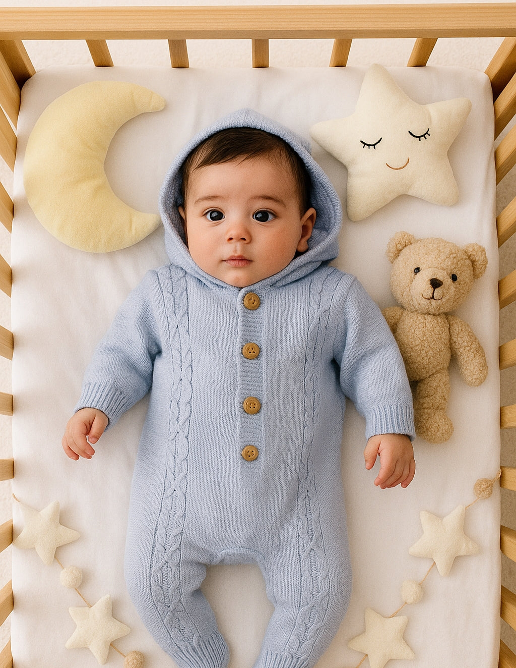 طقم تريكو أنيق ودافئ للأيام الباردة ❄️