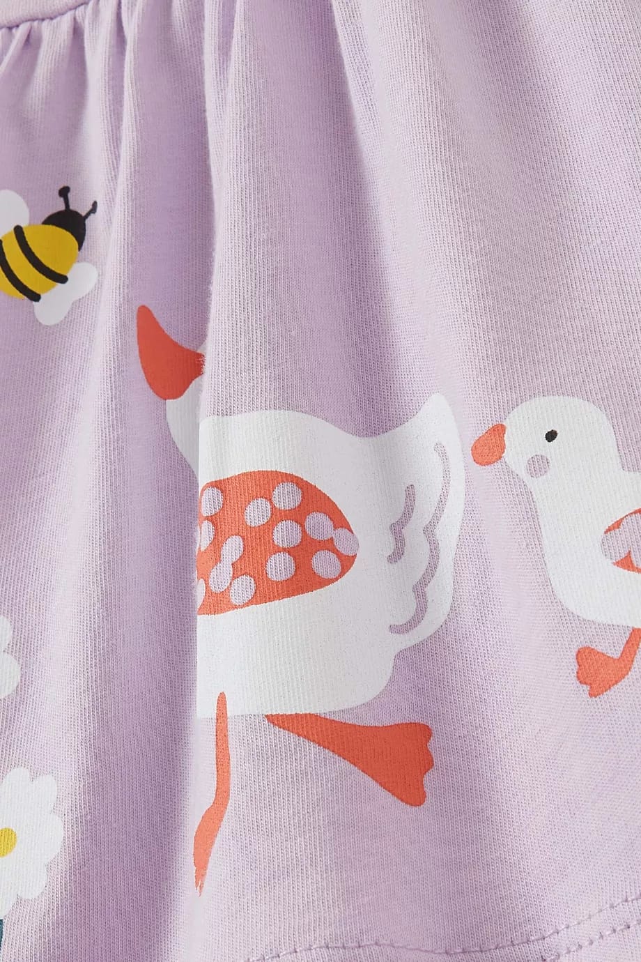 robe à imprimé canard