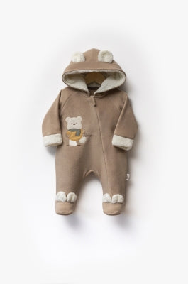 🧸 طقم دبدوب شتوي ناعم ودافئ لطفلك الصغير!