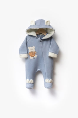 🧸 طقم دبدوب شتوي ناعم ودافئ لطفلك الصغير!