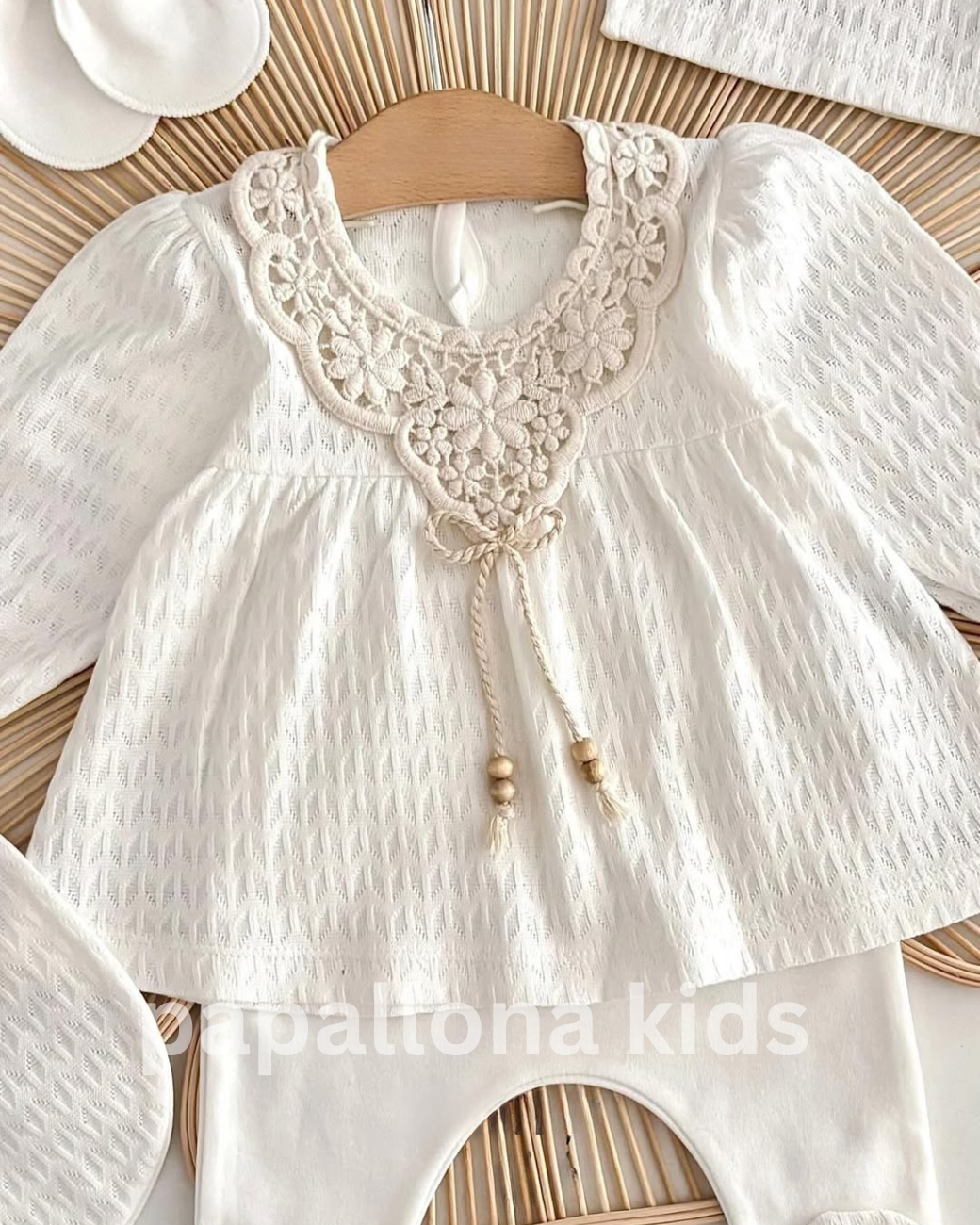 طقم بيبي بناتي 5 قطع High Quality – ناعم ومريح